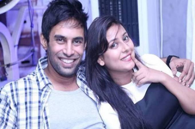 Pratyusha with Rahul