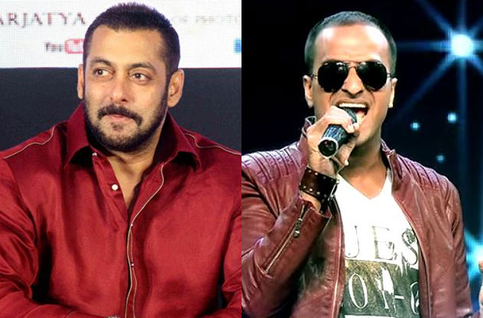 Salman Khan and Sa Re Ga Ma Pa singer Jugpreet Bajwa