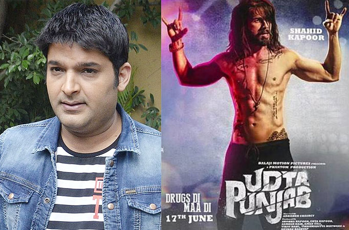 Kapil supports Udta Punjab