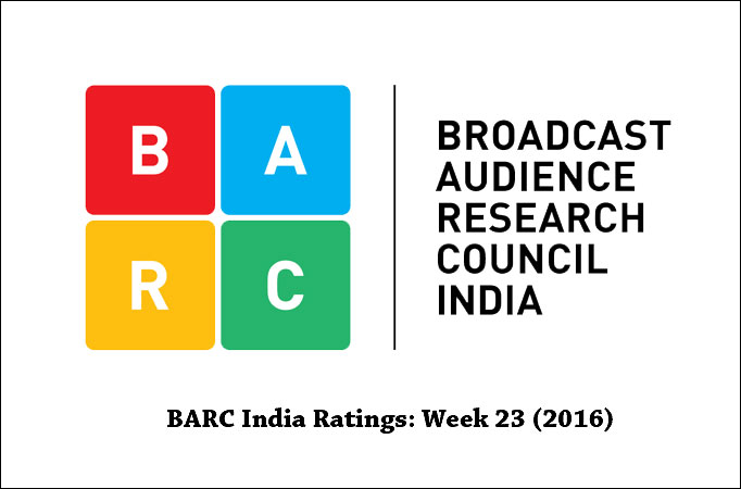 BARC India Ratings: Week 23 (2016)