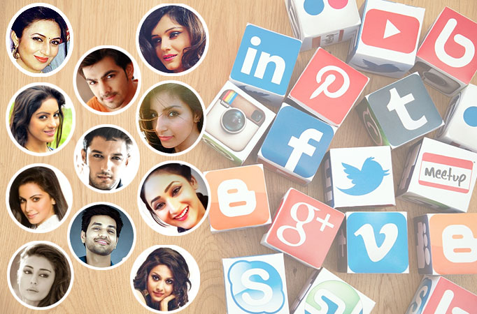 #SocialMediaDay: TV celebs and their 