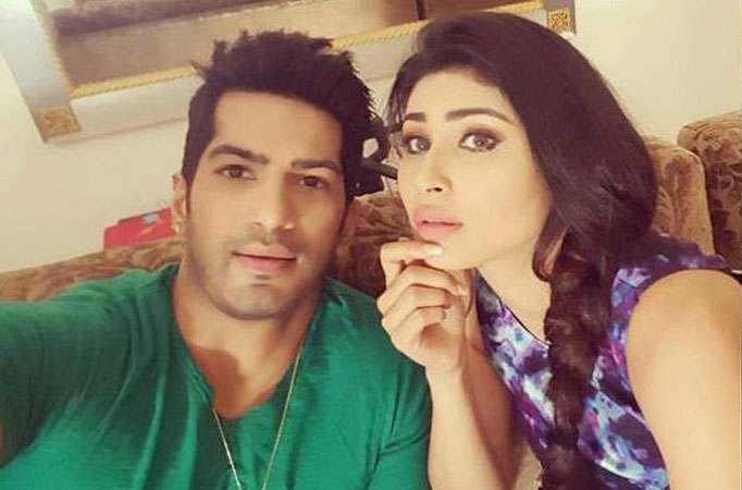 Amit Tandon and Mouni Roy