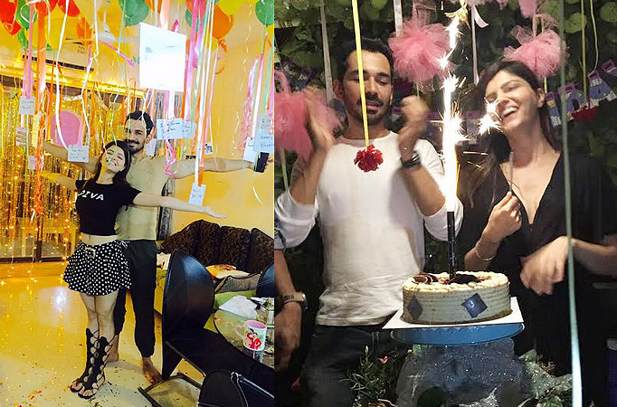 Abhinav surprises girlfriend Rubina on her birthday!