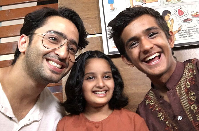 Shaheer Sheikh with Harshita Ojha and Bhavesh Balchandani