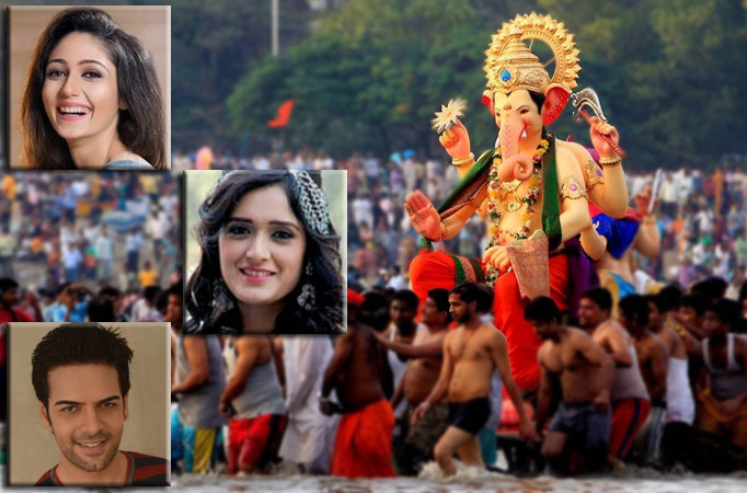 #GanpatiVisarjan: TV celebs bid goodbye to Gannu