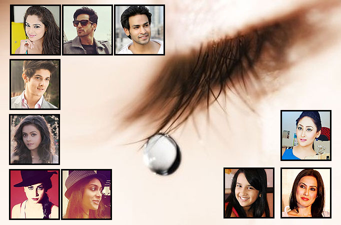 The last time when TV actors cried in real life 