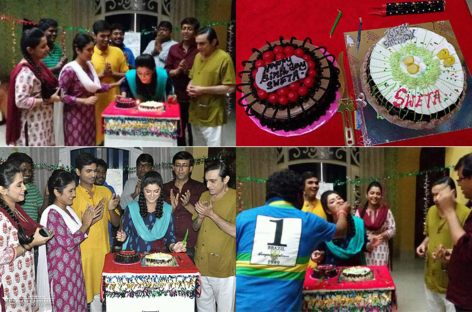 Sweta celebrates her birthday in a super-duper way