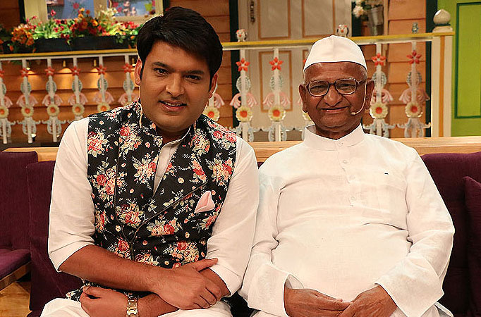 Kapil Sharma and Anna Hazare