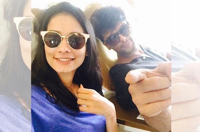 Aneri Vajani and Kushal Tandon