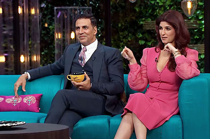 Akshay Kumar and Twinkle Khanna 