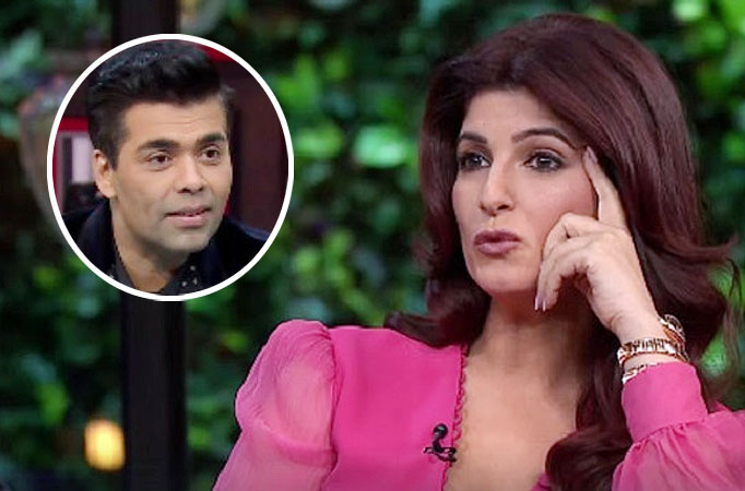 Twinkle Khanna and Karan Johar