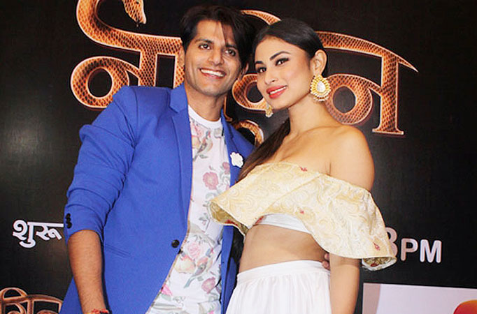 Karanvir Bohra and Mouni Roy