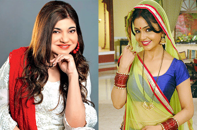 Alka Yagnik and Shubhangi Atre