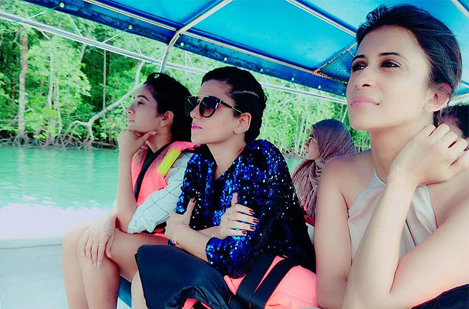 Asha Negi, Ridhi Dogra and Kishwer Merchantt