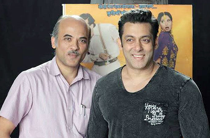 Sooraj Barjatya and Salman Khan