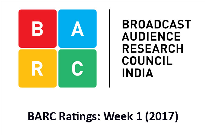 BARC Ratings: Week 1 (2017)