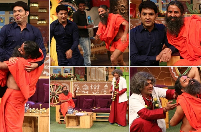 Baba Ramdev promotes patriotism on Kapil Sharma's show