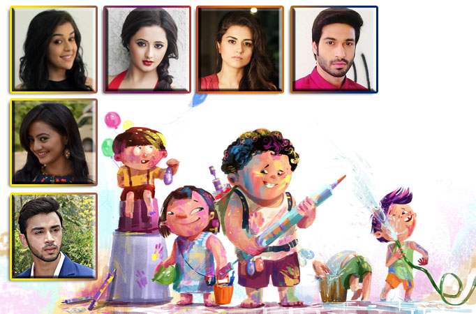 TV actors share their colourful #Holi memories