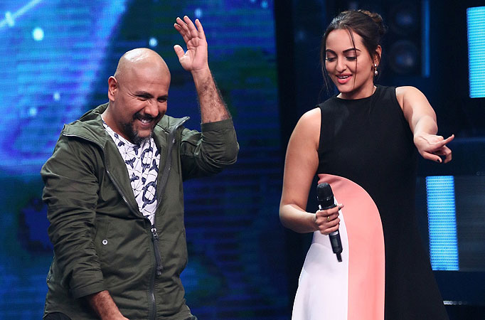 Vishal Dadlani and Sonakshi Sinha