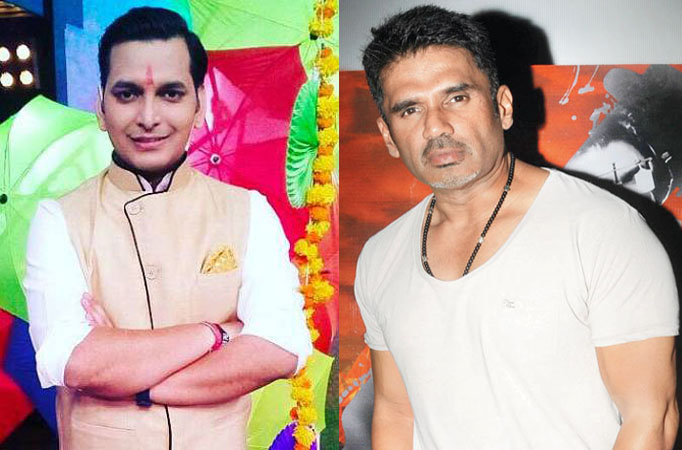 Paritosh Tripathi  & Suniel Shetty