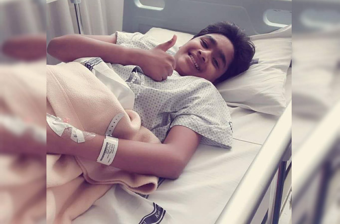 Kartikey Malviya has undergone a surgery