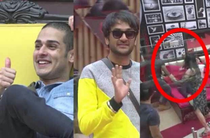 Priyank Sharma, Vikas Gupta Hina Khan Bigg Boss