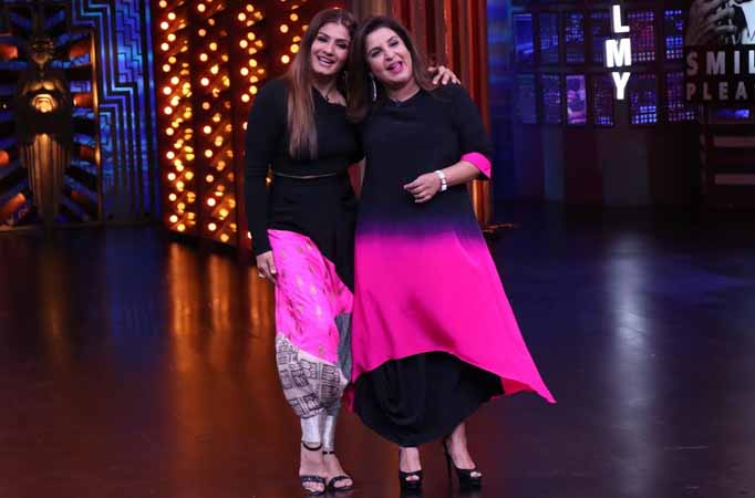 Farah is my inspiration, says Raveena Tandon at the sets of Entertainment ki Raat@9