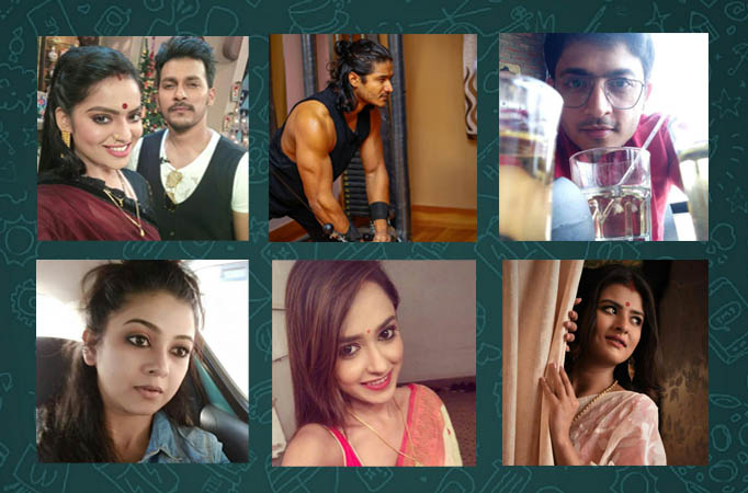 WhatsApp DPs of Bengali TV actors