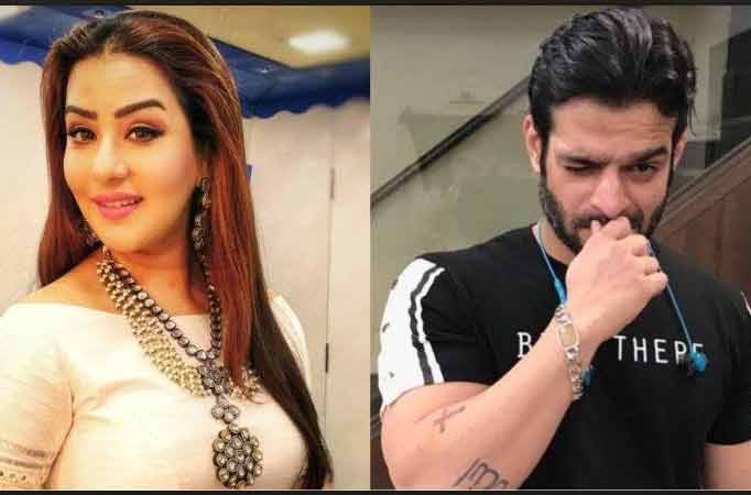 Shilpa Shinde and Karan Patel