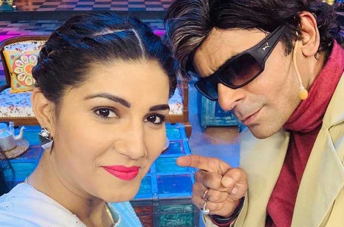  Sapna Choudhary and Sunil Grover 