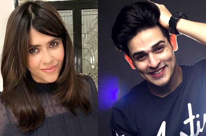 Ekta Kapoor and Priyank Sharma