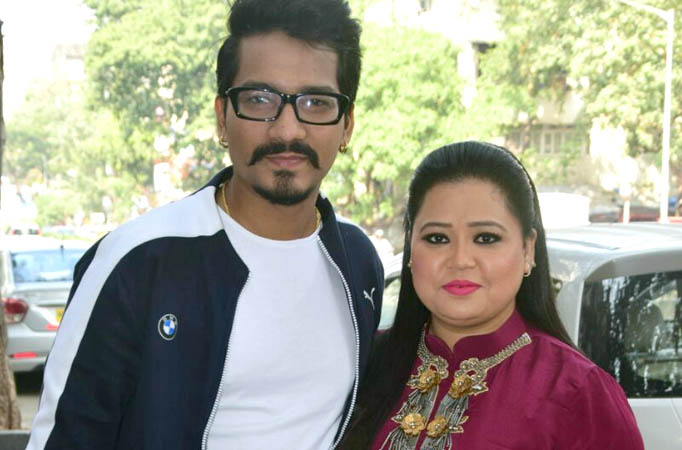 Haarsh Limbachiyaa and Bharti Singh