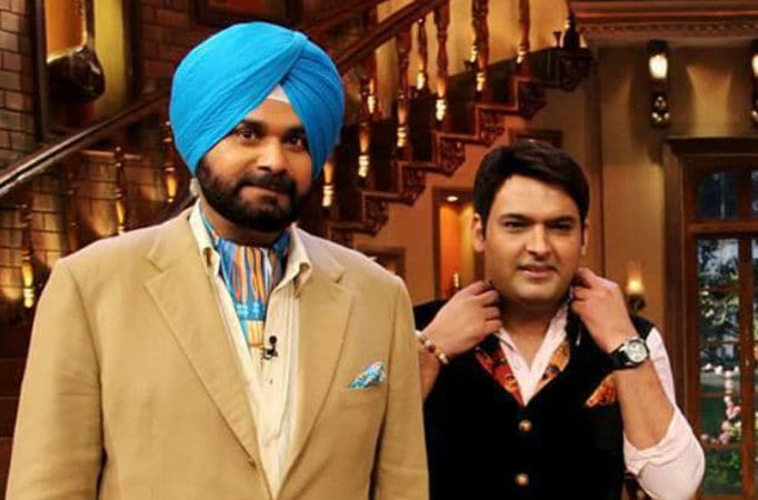 Kapil Sharma and Navjot Singh Sidhu 