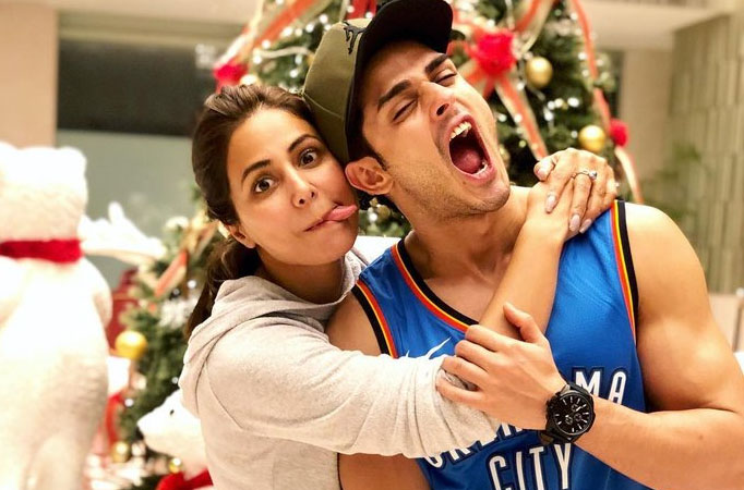 Hina Khan and Priyank Sharma