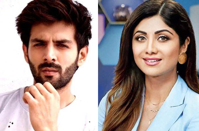 Kartik Aaryan and Shilpa Shetty Kundra