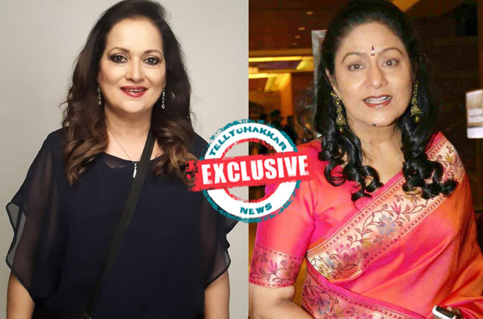 Himani Shivpuri and Aruna Irani