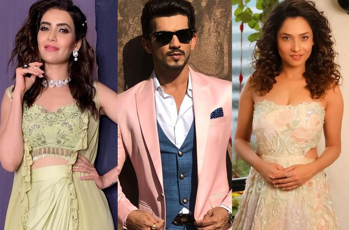 Karishma Tanna, Ankita Lokhande and Arjun Bijlani 