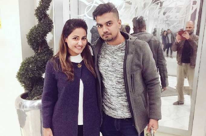 Hina Khan, Rocky Jaiswal