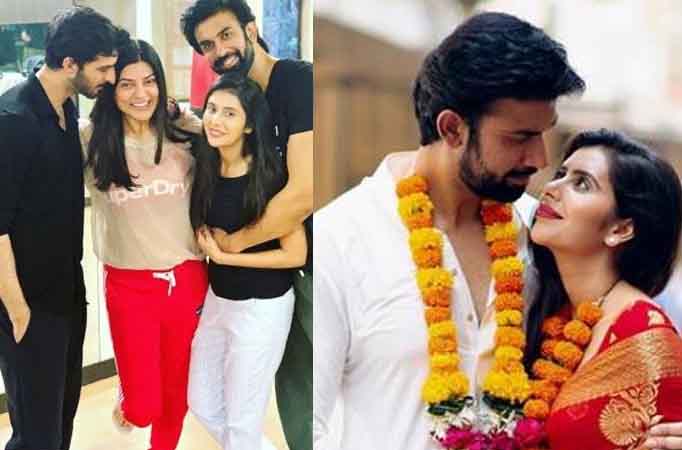 Sushmita Sen's brother Rajeev Sen and TV actress Charu Asopa 