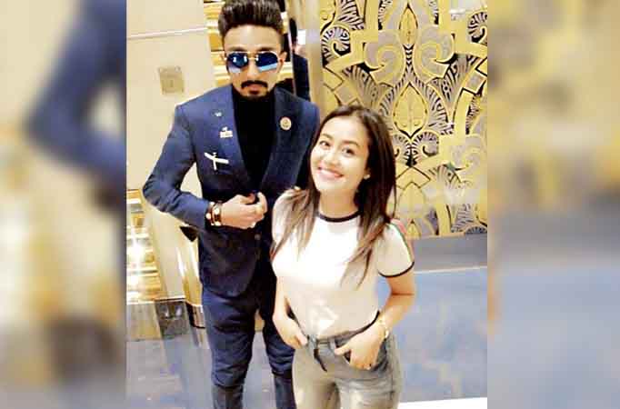 Neha Kakkar and Mohammed Rashid