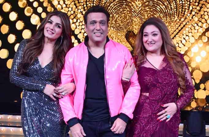 Govinda along with his wife spotted on the sets of Nach Baliye 9