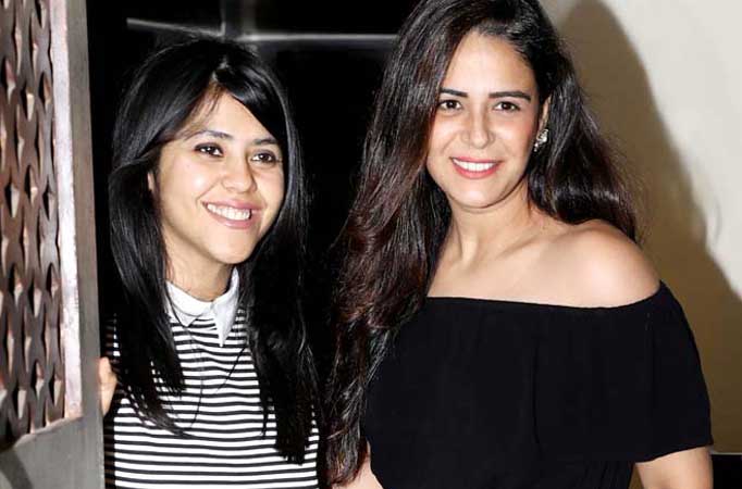 Ekta Kapoor and Mona Singh