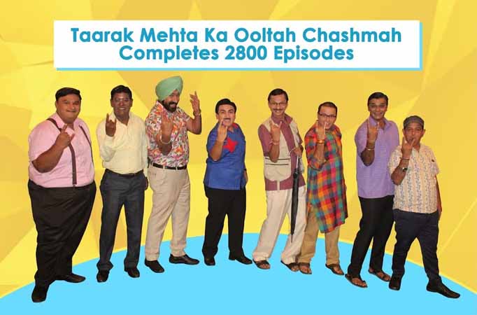 Taarak Mehta Ka Ooltah Chashmah completes 2800 Happysodes! 