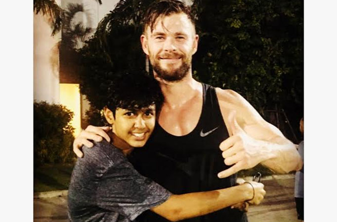 Rudhraksh Jaiswal thrilled to get birthday wishes from the superhero of his life, Chris Hemsworth