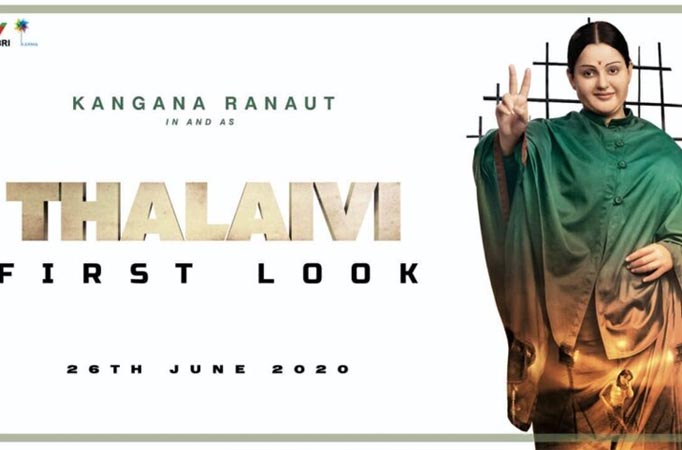 Thalaivi poster out! Kangana as Jayalalithaa is admirable