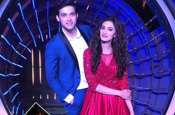 Parth Samthaan and Erica Fernandes’ ‘AANKH MAREY’ moment!