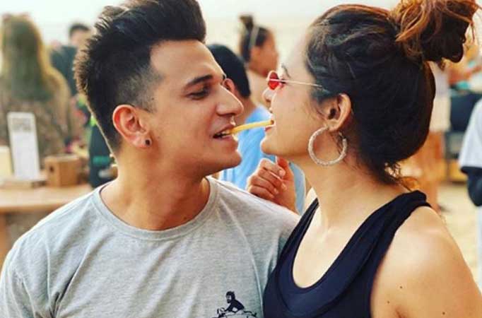 Prince Narula and Yuvika Chaudhary 