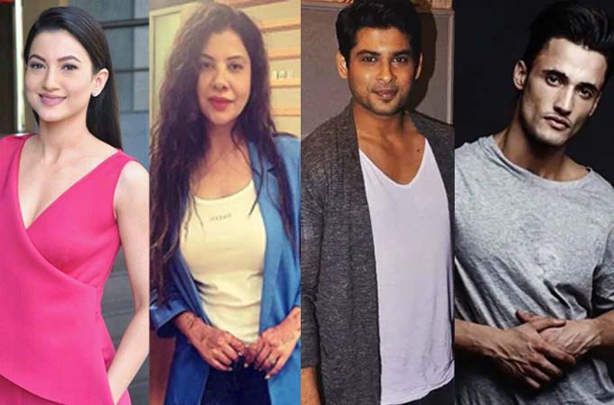 Gauhar Khan, Sambhavna Seth, Sidharth Shukla, Asim Riaz