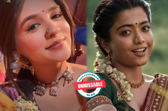 Unmissable! Yeh rishta kya kehlata hai's Akshara aka Pranali Rathod replicates Rashmika Mandanna's Saami look