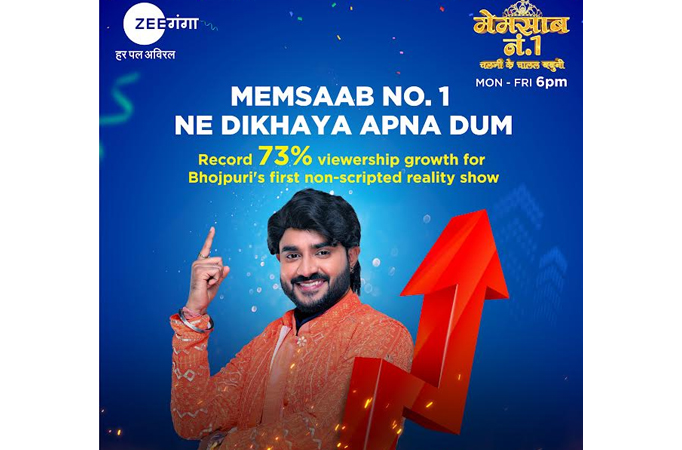 'Memsaab No 1' season 10 put Zee Ganga in pole position